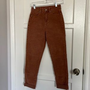 Corduroy Mom Jeans